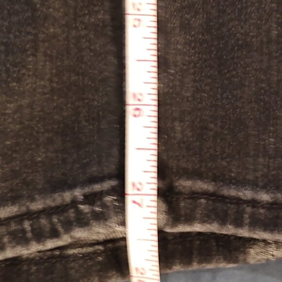 MOTHER The Ditcher Zip Ankle Jeans Womens 28, Smoking Section Black - Picture 10 of 10